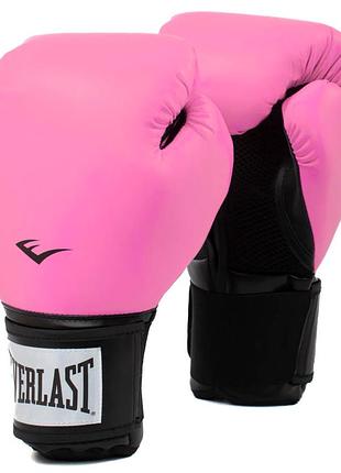 Боксерские перчатки everlast prostyle 2 boxing glove розовый уни 12 унций