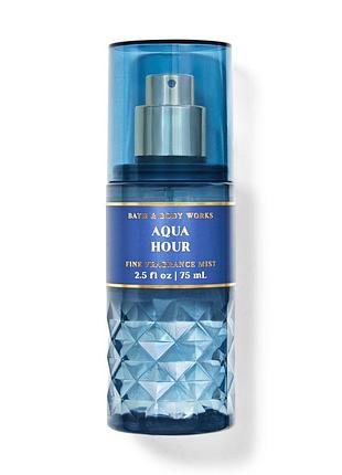 Aqua hour bath & body works міні спрей міст для тіла 75мл