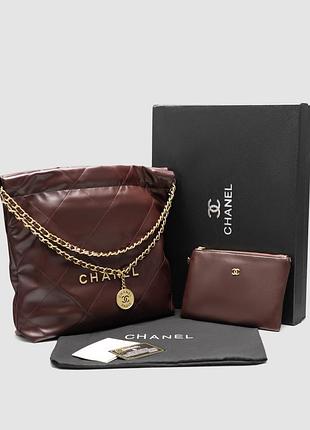 Сумка handbag burgundy quilted calfskin шанель with gold hardware