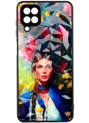 Tpu+pc чехол prisma ladies для samsung galaxy a22 4g peonies