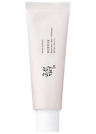 Сонцезахисний крем із пробіотиками beauty of joseon relief sun: rice + probiotics spf 50+ pa++++ 50 мл