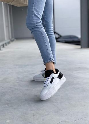 Чоловічі кросівки nike air force 1 white/black