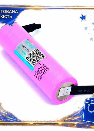 Dm акумулятор 18650 varicore специфікація 2.2 li-ion 3500mah 3.7v під пайку 13a для електроніки літій- spe|lz