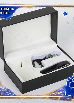 Dm подарочный набор besta спецификация 2.2 set с компасом черный кожаный набор для подарка с ножом и к spe|lz