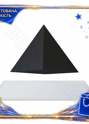 Dm левітирующая піраміда flyte специфікація 2.2 з білою основою чорна лампа для декору та освітлення і spe|lz
