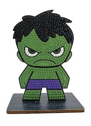 Набор для творчества "халк" crystal art cafgr-mcu006 на подставке