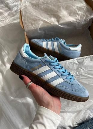 Жіночі кросівки адідас спеціал adidas spezial handball blue 40