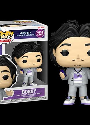Фігурка funko pop фанко поп k-pop demon hunters кейпоп-мисливиці на демонів - bobby /боббі 2432