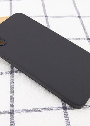 Чехол silk square full camera protective (aa) no logo для apple iphone x / xs (5.8") серый / dark gray 2