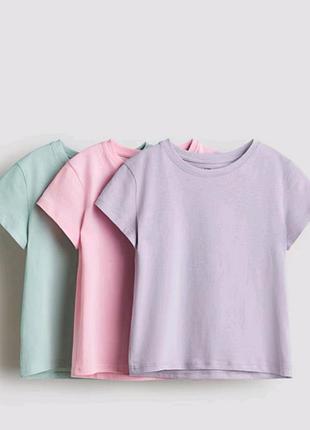 H&amp;m футболки для девочки