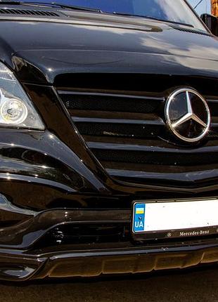 Передний бампер exclusive sport (2006-2013) для mercedes sprinter w906 2006–2018 гг
