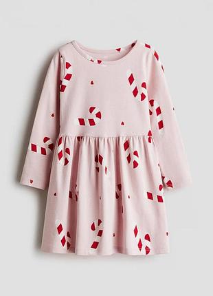Детское платье для девочки h&m 92 см розовое (25111706a)