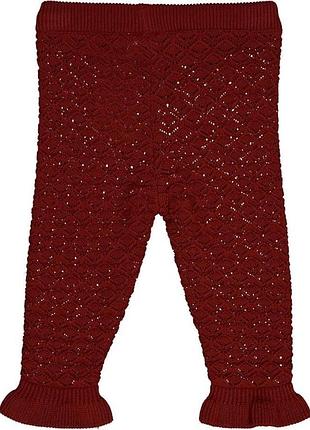 Детские штаны для девочки green cotton 74 см коричневые (25111293)