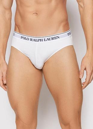 Трусы - плавки хлопковые белого цвета. бренд polo ralph lauren. оригинал. размер указан l.