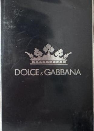 Королевская корона! статусный элитный парфюм dolce&amp;gabbana k-королевская корона 100ml абсолютно новый запечатан