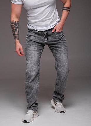 Чоловічі світло-сірі джинси av