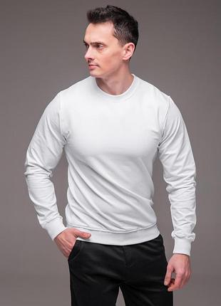 Свитшот мужской белый casual xl