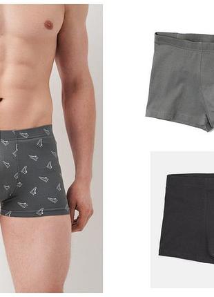 Набор мужские трусы боксеры h&m 3шт размер s