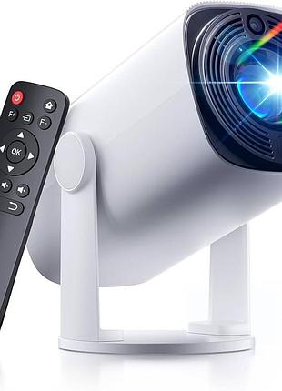 Портативний проєктор soomfon 1080p з bluetooth iphone, tablet, laptop, tv stick, hdmi, usb