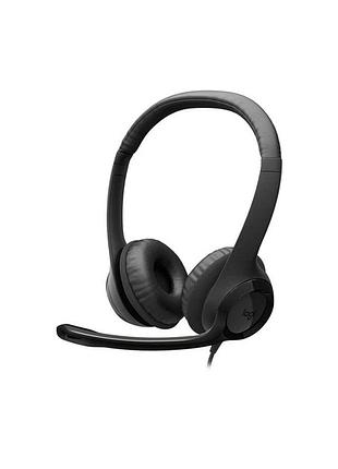 Навушники logitech h390 usb-c midnight black