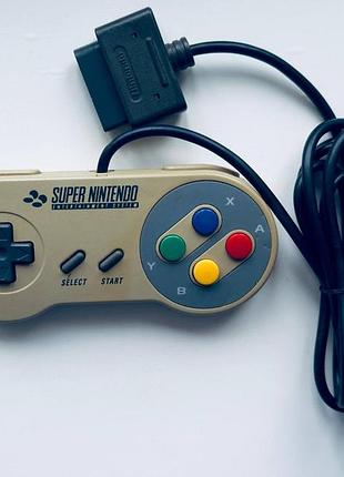 Геймпад nintendo snes (shvc-005), сірий, б/в
