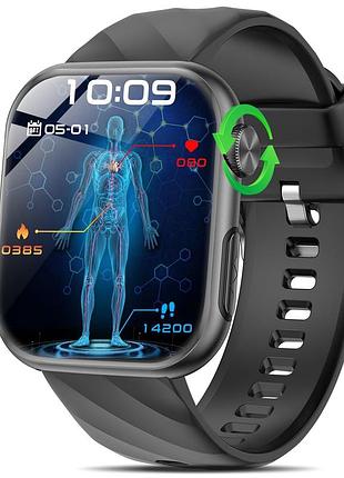 Смарт-годинник з bluetooth-дзвінками, моніторингом здоров'я й функцією sos