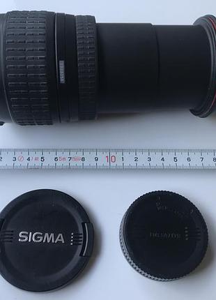 Объектив sigma compact hyperzoom aspherical if 28-300 mm 3.5-6.3 japan сигма зум фототехника электроника линза фотоаппарат байонет sigma sa япония