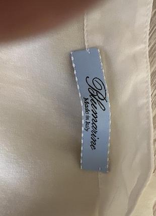 Туника blumarine,шелк,прозрачный. 5