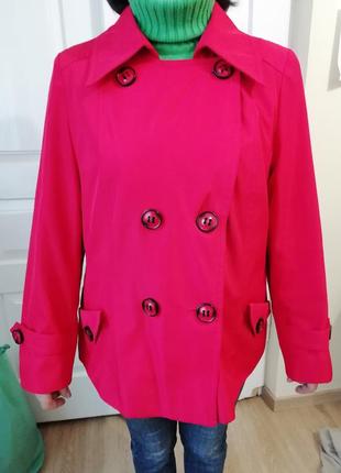 Куртка червона, пальто, жакет