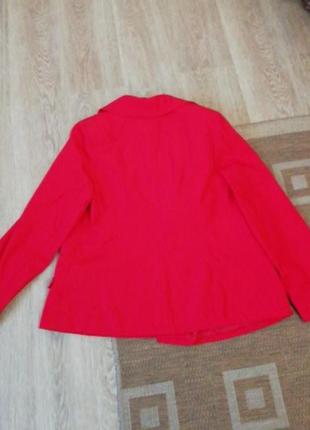 Куртка червона, пальто, жакет5 фото