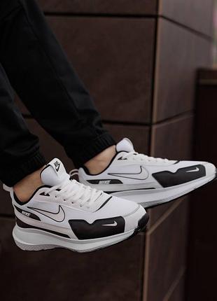 Nike simple white black 9