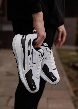 Nike simple white black 6