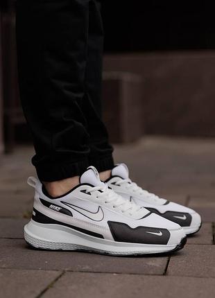 Nike simple white black 8