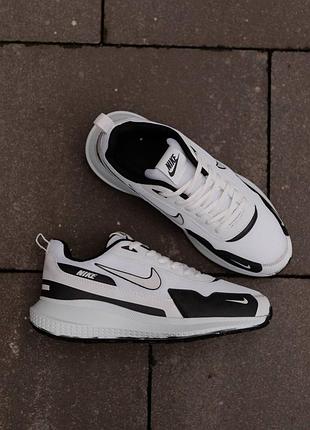 Nike simple white black 3