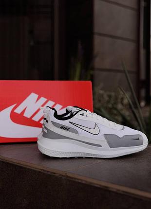 Nike simple white grey 8