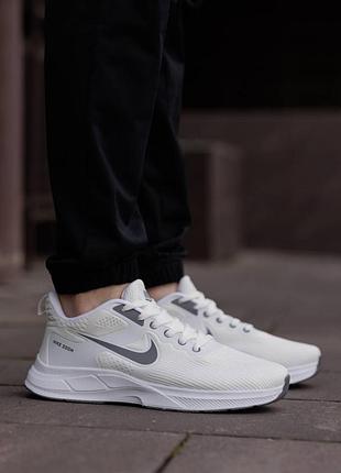 Nike zoom white grey 5