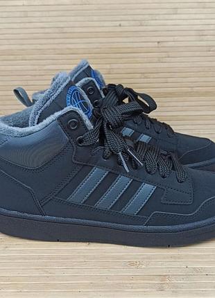 Зимние кроссовки adidas rapid court winterized размер 42 (26,5 см.)