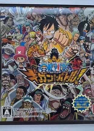 One piece gigant battle!, б/у, японская версия - картридж для nintendo ds
