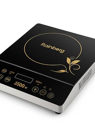 Портативная плита для кухни rainberg rb-2279 3500вт, бытовая плита для приготовления jo-62