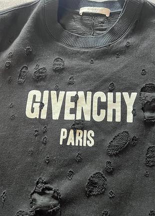 Світшот givenchy distressed l 4