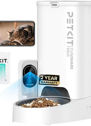 Смарт кормушка petkit yumshare solo с камерой