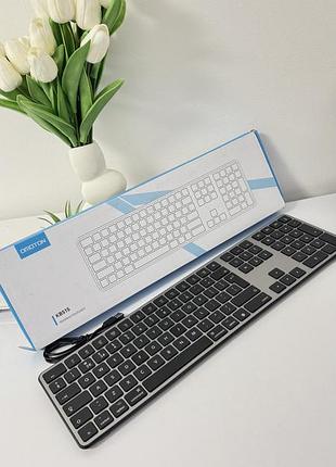 Полноразмерная беспроводная bluetooth клавиатура omoton kb515 для mac / ipad / windows