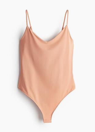 Персиковий боді h&m