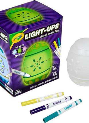 Crayola light-ups egg светящееся пасхальное яйцо ночник для разрисовки крайола arts & crafts
