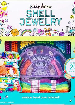 Horizon just my style набір намистин для створення яскравих браслетів 201144 rainbow shell jewelry