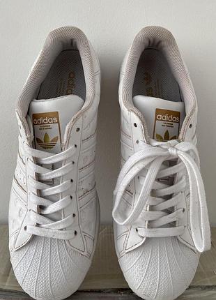 Оригінальні кеди adidas superstar, розмір 40.5