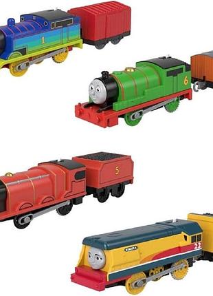 Thomas & friends джеймс james томас из набора motorized engine set fisher-price 2