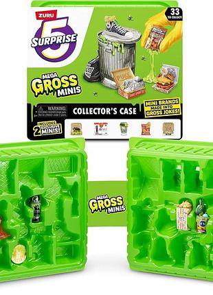 5 surprise mega gross minis кейс сюрприз collectors case zuru