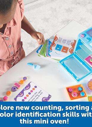 Learning resources sorting sweets mini oven ігровий набір для сортування та рахунку плита 3
