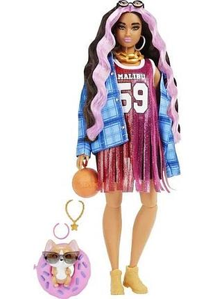 Barbie барбі ексстро модна баскетбол hdj46 extra doll #13 in basketball jersey dress